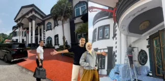 Datuk Seri Aliff Syukri Cat Kediaman Agam, Kos Cecah Hampir RM250 Ribu!