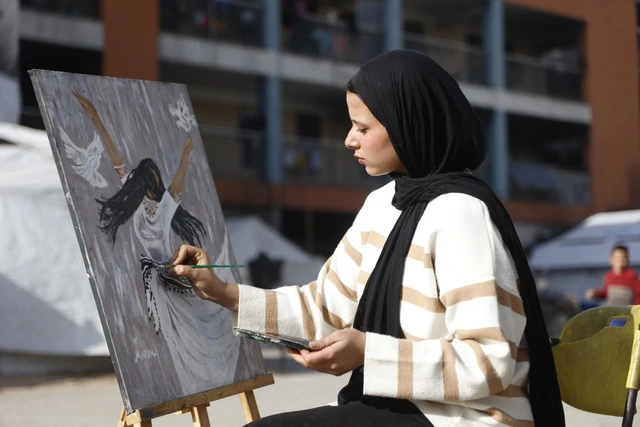 Marah Khaled al-Za’anin: Air Mata, Lukisan & Harapan Gadis Gaza Yang Menggetarkan Dunia