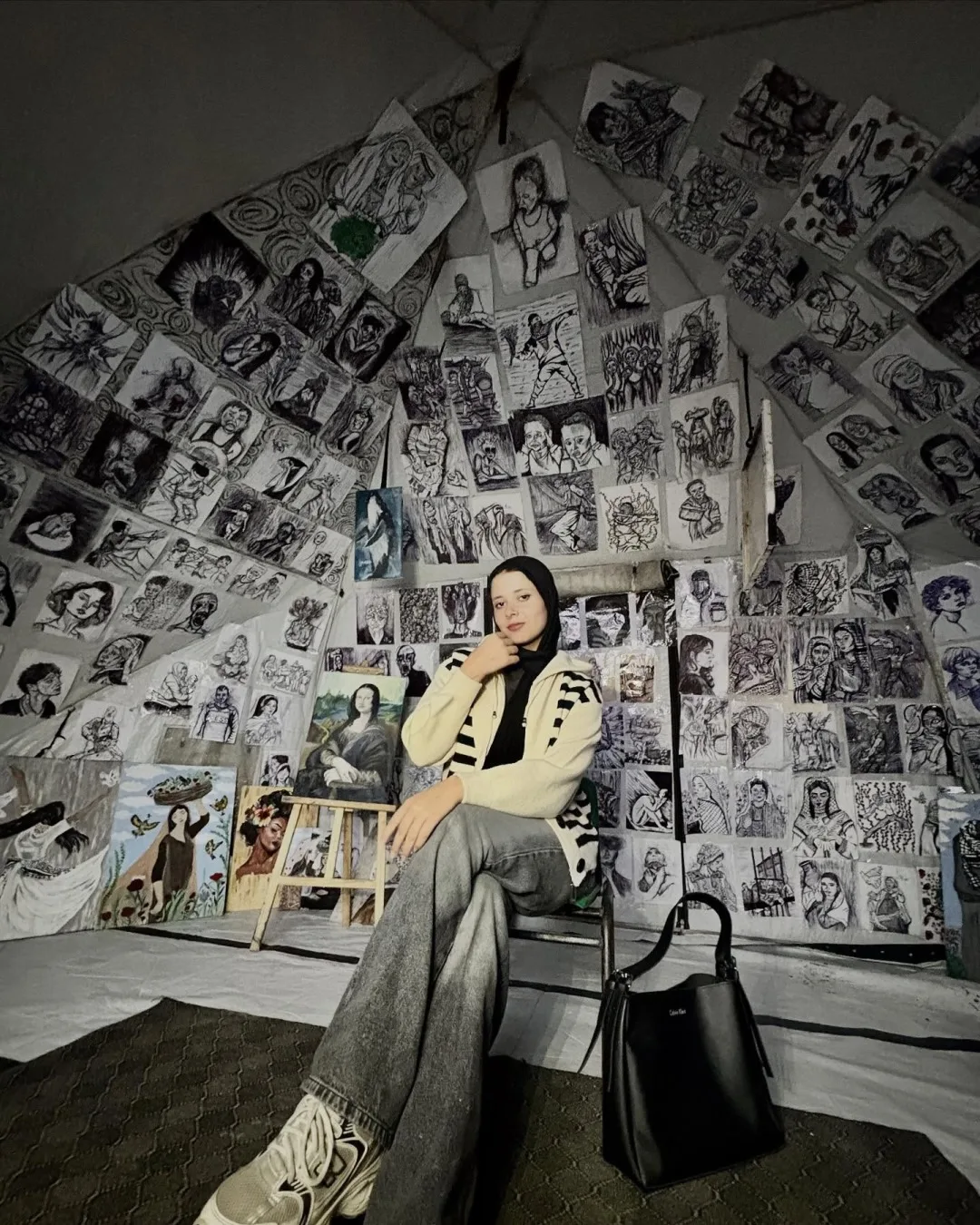 Marah Khaled al-Za’anin: Air Mata, Lukisan & Harapan Gadis Gaza Yang Menggetarkan Dunia