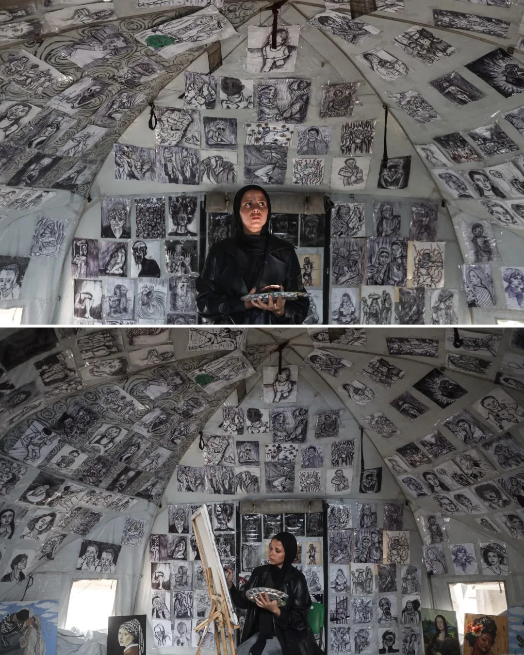 Marah Khaled al-Za’anin: Air Mata, Lukisan & Harapan Gadis Gaza Yang Menggetarkan Dunia