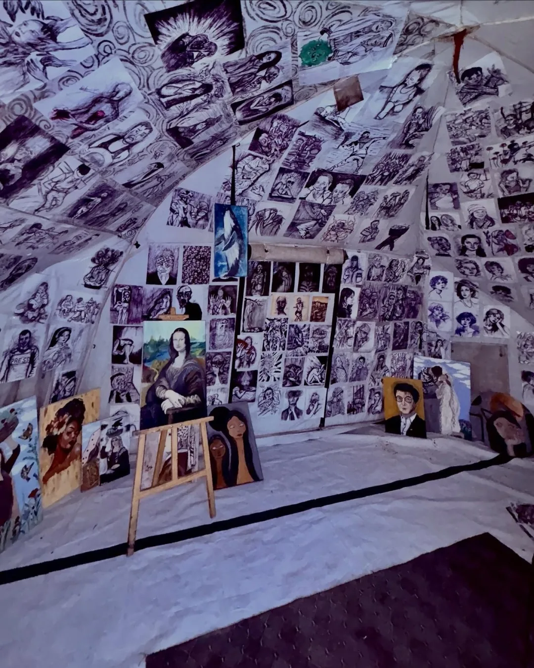 Marah Khaled al-Za’anin: Air Mata, Lukisan & Harapan Gadis Gaza Yang Menggetarkan Dunia