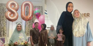 Ibu Sasha Saidin Genap Usia 80 Tahun