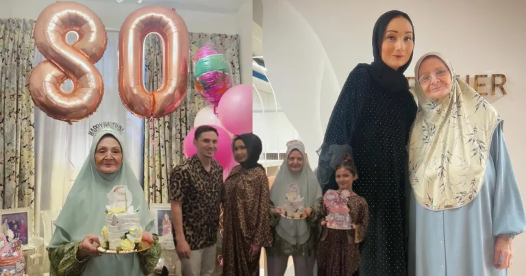 Ibu Sasha Saidin Genap Usia 80 Tahun