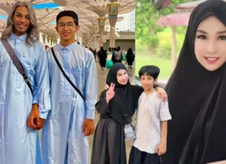 Ridz Okumura Sayu Kenang Pemergian Allahyarham Akiko Okumura