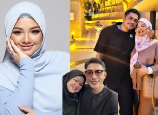 Datin Aida Yusof Setia Temani Dato' Adi Putra