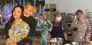 Amelina Buat Bisnes Kuih Raya Dengan Anak