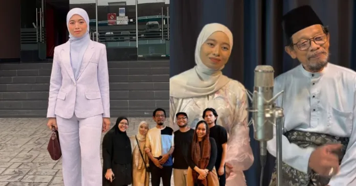 Impian Afiqah Jalil Nyanyi Semula Lagu Dendang Hari Raya Tercapai