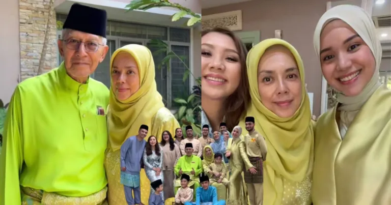 Puan Sri Normala Samsudin Sambut Raya Sederhana
