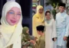Shariffah Mahani Doa Kesejahteraan Syed Saddiq & Bella Astillah
