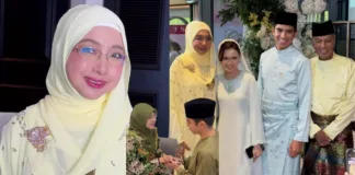 Shariffah Mahani Doa Kesejahteraan Syed Saddiq & Bella Astillah