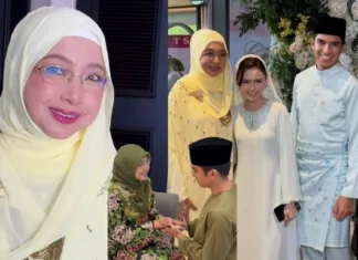 Shariffah Mahani Doa Kesejahteraan Syed Saddiq & Bella Astillah
