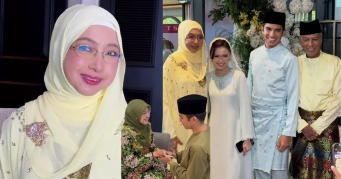 Shariffah Mahani Doa Kesejahteraan Syed Saddiq & Bella Astillah Shariffah Mahani Doa Kesejahteraan Syed Saddiq & Bella Astillah