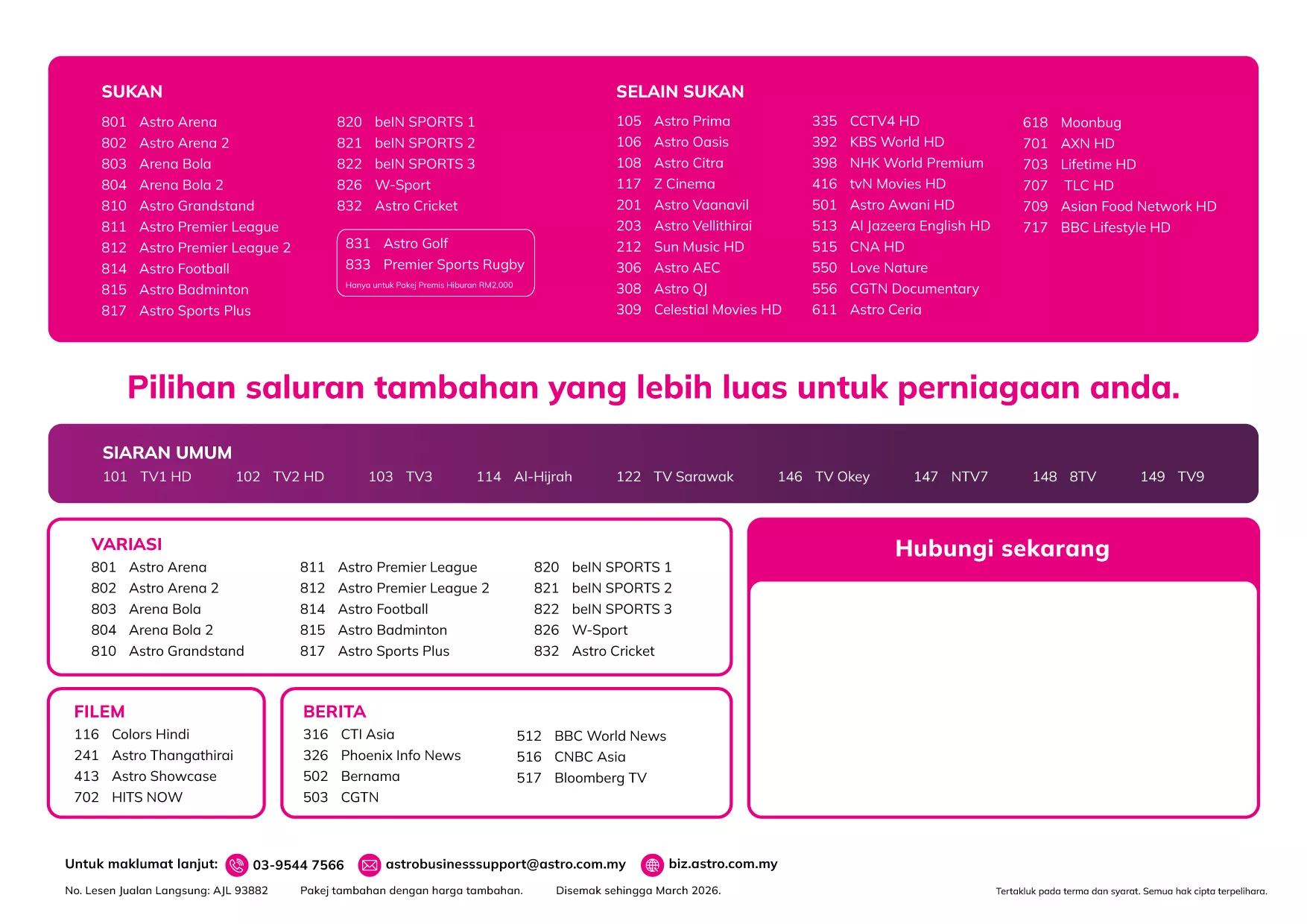 Rahsia Pengusaha F&B Maju, Tarik Pelanggan Baharu & Kembangkan Perniagaan Dengan Astro BizOne 7 Rahsia Pengusaha F&B Maju, Tarik Pelanggan Baharu & Kembangkan Perniagaan Dengan Astro BizOne