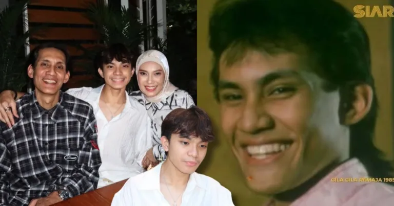 Anak Bongsu Faizal Hussein Genap 18 Tahun, Wajah Kacak Persis ‘Azroy’ Waktu Remaja