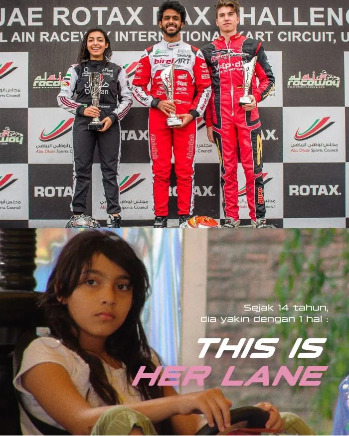 Amna Al Qubaisi, Pelumba Wanita UAE Pertama Pecah Rekod Dunia Permotoran Pada Usia 26!