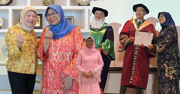 Dato' Sri Rohani Abdul Karim Sambung PhD Usia 71 Tahun