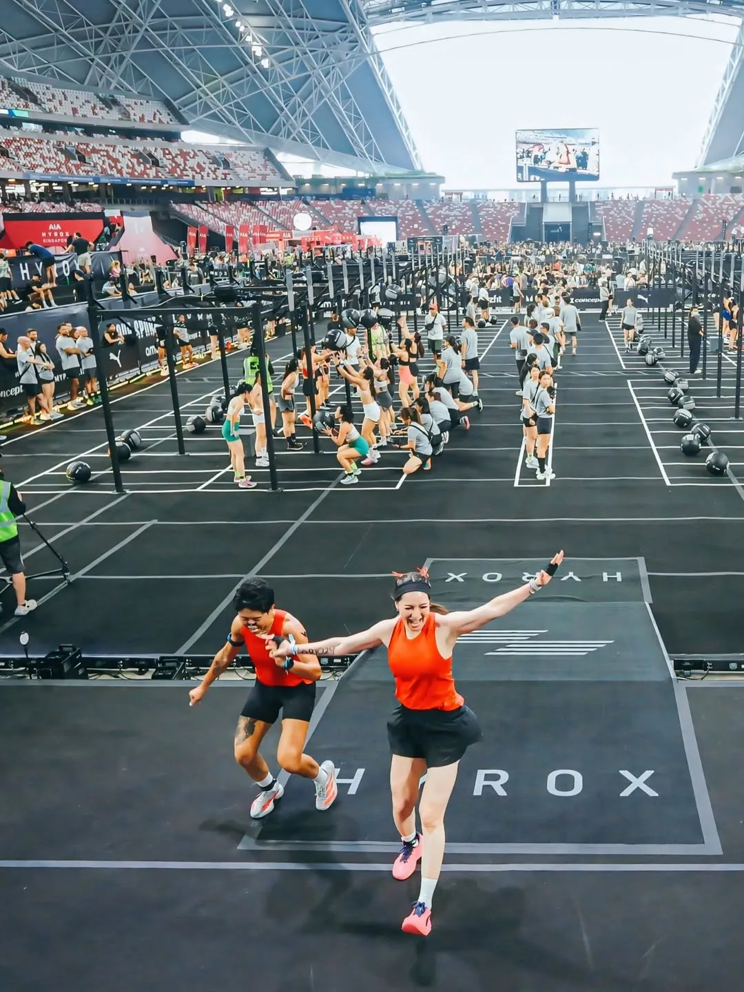 Nadia Annuar Bukti Kekuatan Diri Di HYROX Singapura, Kagum Tahap Fitness Usia 42 Tahun! 23 Nadia Annuar Bukti Kekuatan Diri Di HYROX Singapura, Kagum Tahap Fitness Usia 42 Tahun!