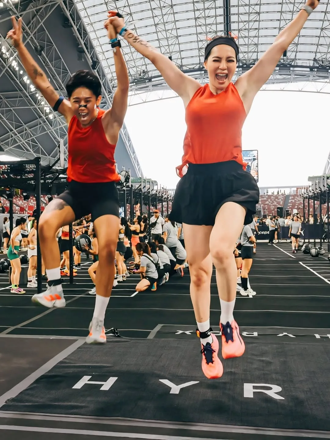 Nadia Annuar Bukti Kekuatan Diri Di HYROX Singapura, Kagum Tahap Fitness Usia 42 Tahun! 24 Nadia Annuar Bukti Kekuatan Diri Di HYROX Singapura, Kagum Tahap Fitness Usia 42 Tahun!