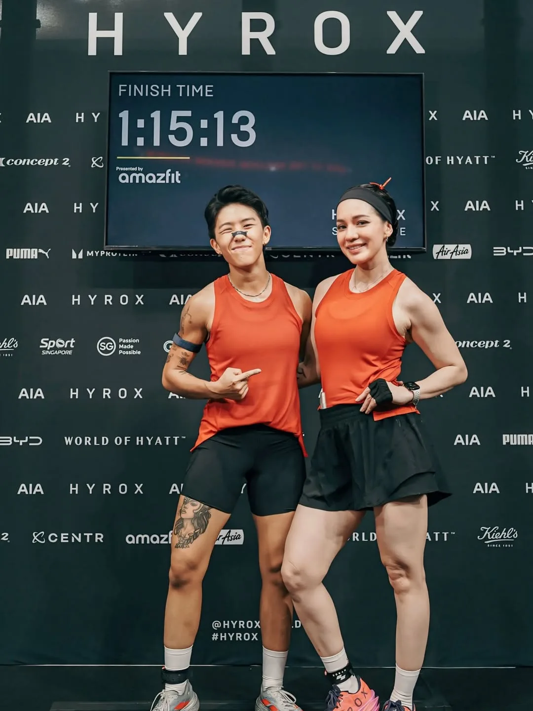 Nadia Annuar Bukti Kekuatan Diri Di HYROX Singapura, Kagum Tahap Fitness Usia 42 Tahun! 14 Nadia Annuar Bukti Kekuatan Diri Di HYROX Singapura, Kagum Tahap Fitness Usia 42 Tahun!