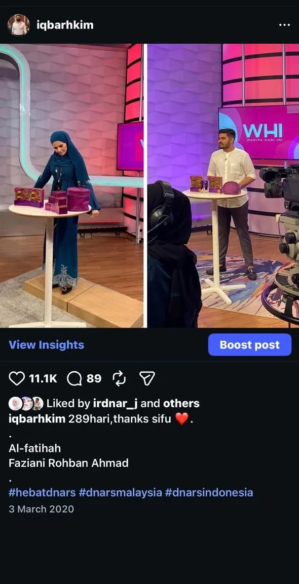 Anak Sulung Arwah Faziani Rohban, Iqbar Hakim Jasman & Keluarga Terajui Dnars Selepas Tragedi