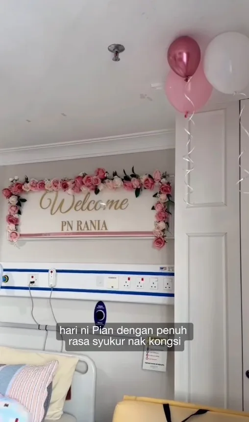 Isteri Sufian Suhaimi Selamat Bersalin Zuriat Pertama, Rezeki Dapat Bayi Perempuan Comel & Sihat