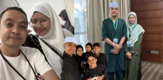 Tomok & isteri, Ayu Abas Berangkat Menunaikan Haji