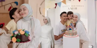 Wan Khair Amir, Anak Mira Filzah Genap 4 Tahun