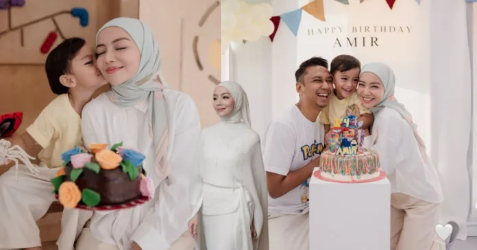 Wan Khair Amir, Anak Mira Filzah Genap 4 Tahun