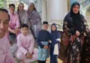 Arni Nazira Di Samping Keluarga Tersayang