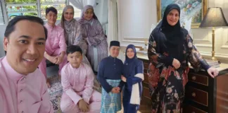 Arni Nazira Di Samping Keluarga Tersayang