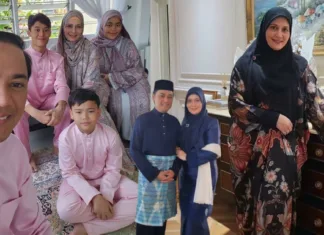 Arni Nazira Di Samping Keluarga Tersayang