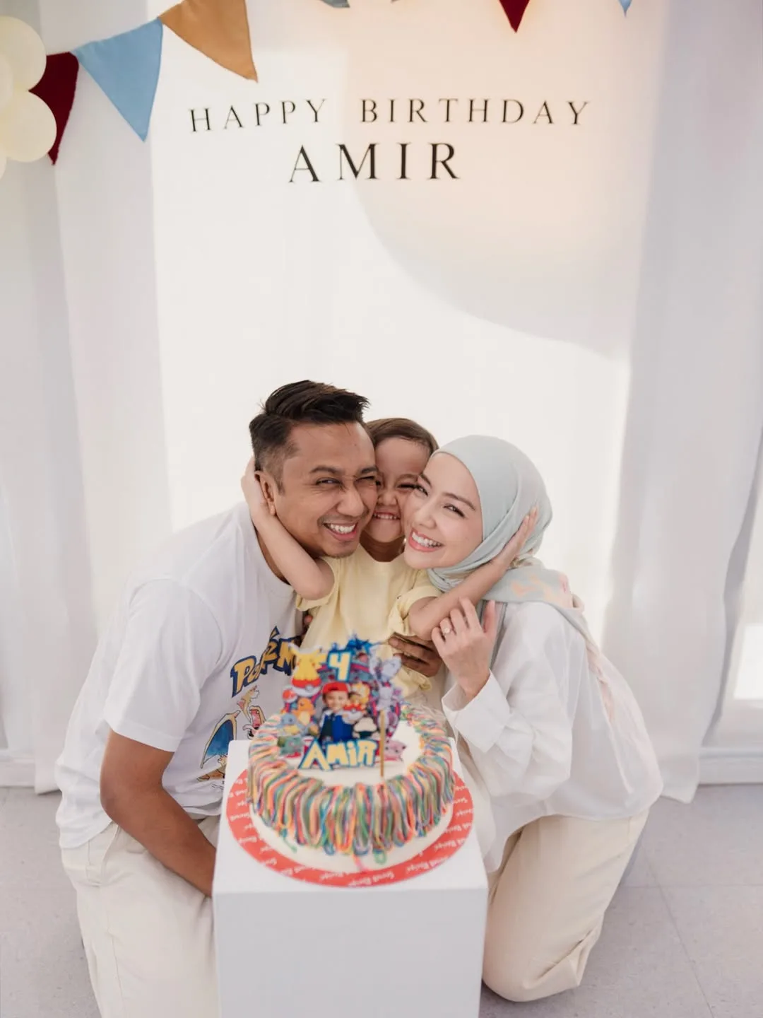 Wan Khair Amir Anugerah Terindah, Mira Filzah Luah Rasa Syukur Anak Genap Usia 4 Tahun!