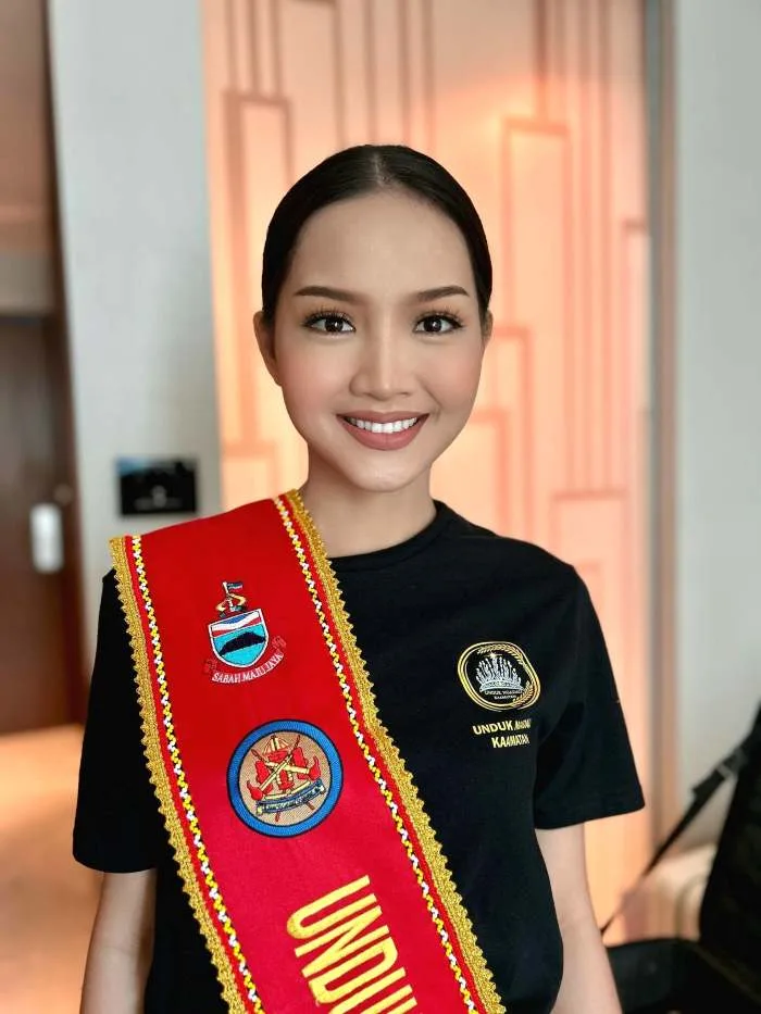 Gelvia Vanessa Jenny, Pelajar UM & Anak Penoreh Getah Dinobatkan Juara Unduk Ngadau Kaamatan 2026