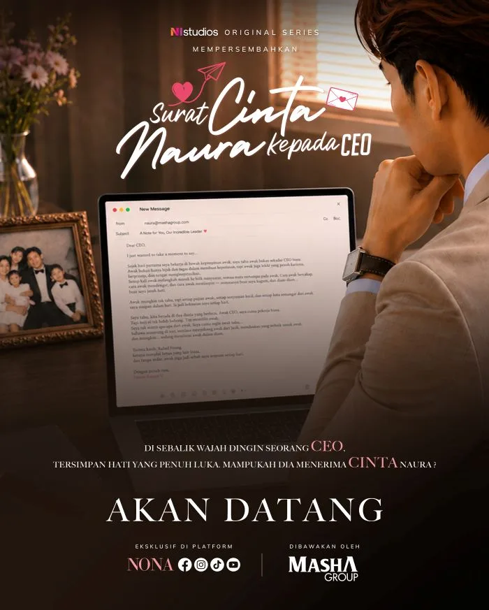 Surat Cinta Naura Kepada CEO, Drama Romantik Komedi Bakal Sentuh Emosi Wanita Alpha! 8 Surat Cinta Naura Kepada CEO, Drama Romantik Komedi Bakal Sentuh Emosi Wanita Alpha!