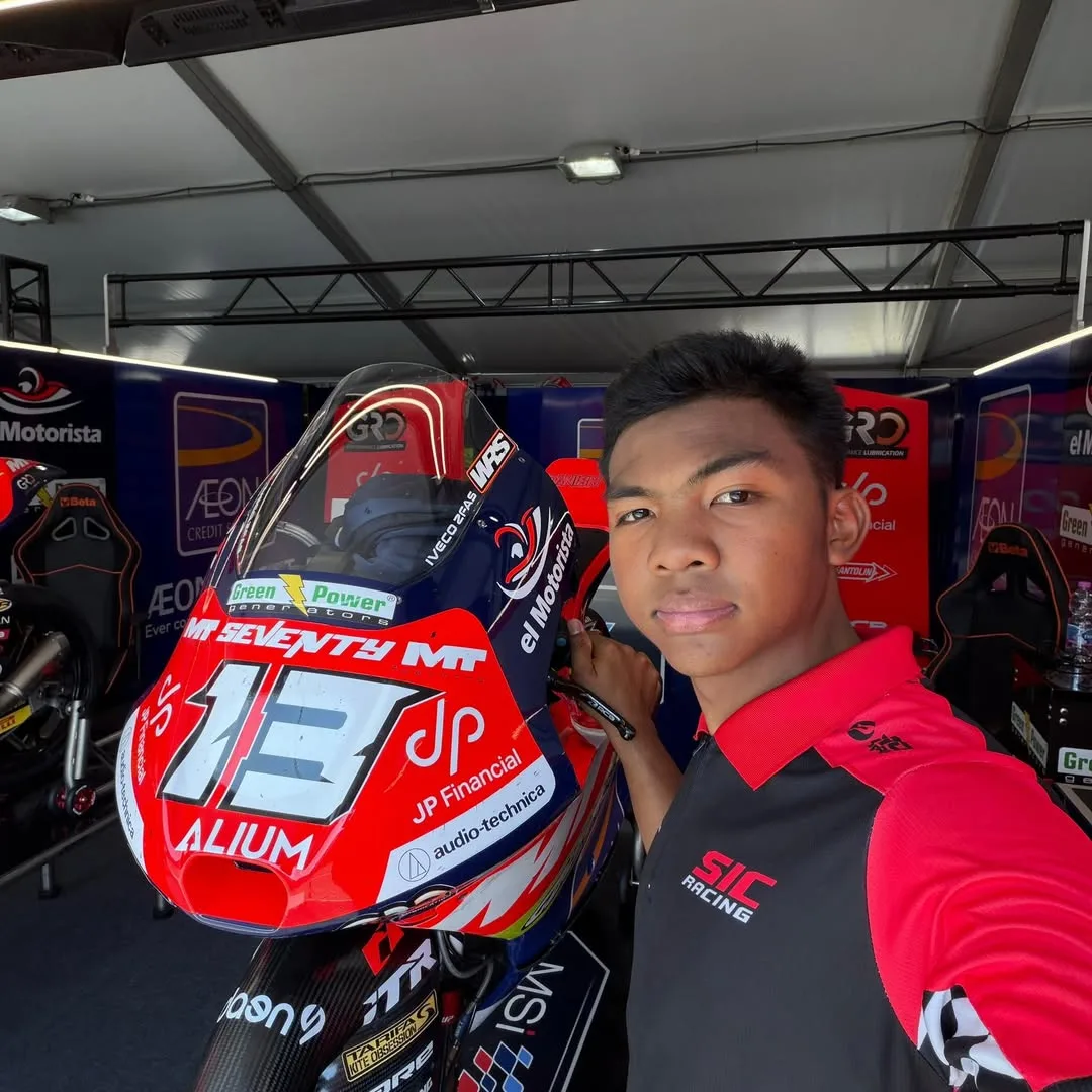 Berusia 18 Tahun, Hakim Danish Tamatkan Kemarau Podium Moto3 & Lakar Sejarah Di Grand Prix Itali!