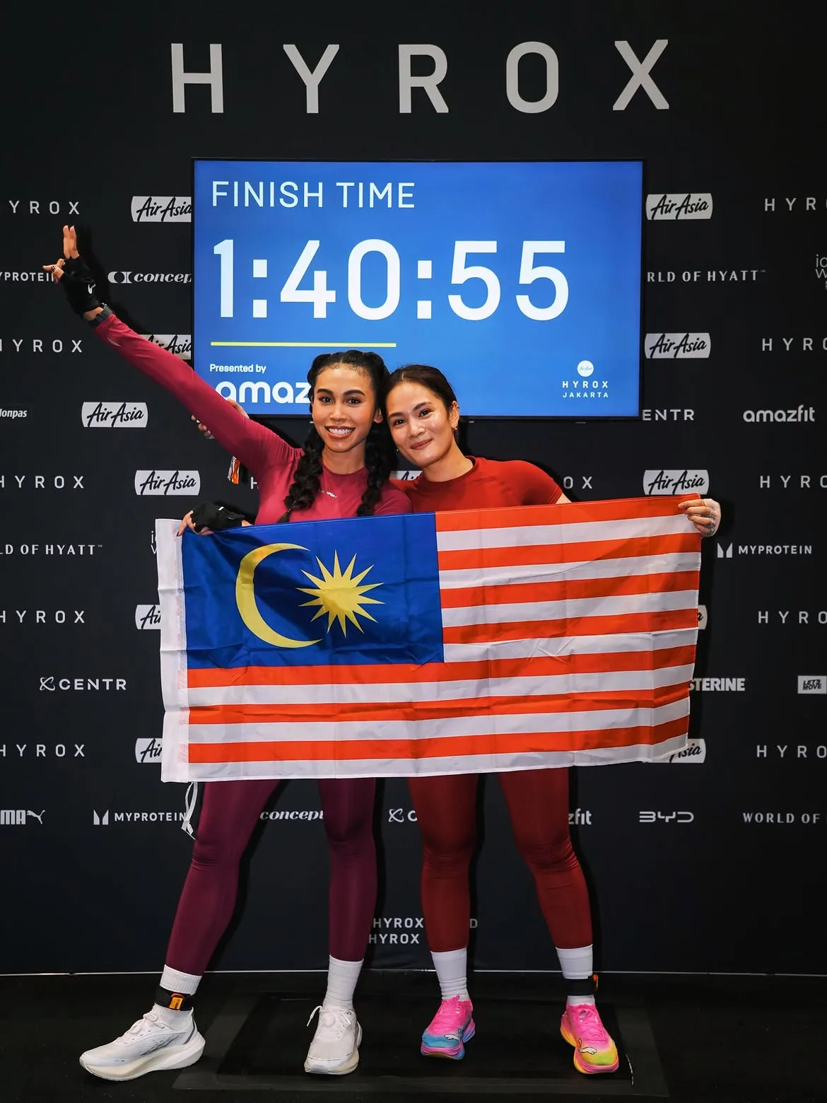 Shaza Bae & Adriana Adnan Tamatkan HYROX Jakarta 2026, Semangat Juang Mereka Jadi Inspirasi 14 Shaza Bae & Adriana Adnan Tamatkan HYROX Jakarta 2026, Semangat Juang Mereka Jadi Inspirasi