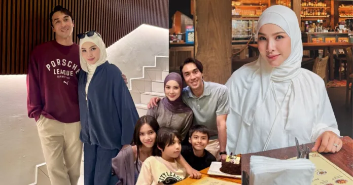 Leuniey & Khairul Fahmi Bahagia Layari Perkahwinan Leuniey & Khairul Fahmi Bahagia Layari Perkahwinan