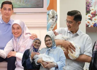 Dato' Seri Azmin Ali Timang Cucu Kelapan