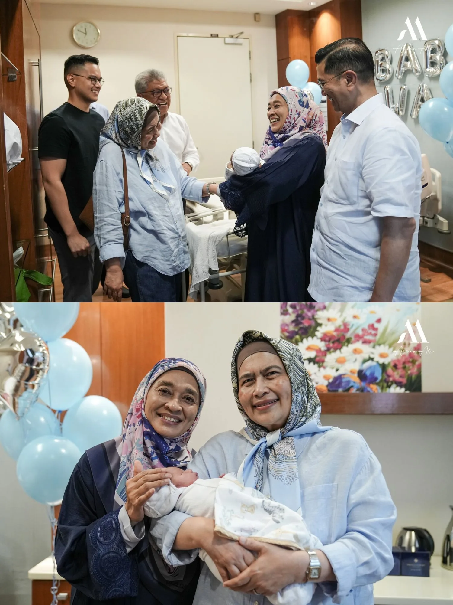 Timang Cucu Lelaki, Dato’ Seri Azmin Ali Syukur Kelahiran Cucu Ke-8 Diberi Nama Wan Aslan Ali! 16 Timang Cucu Lelaki, Dato’ Seri Azmin Ali Syukur Kelahiran Cucu Ke-8 Diberi Nama Wan Aslan Ali!