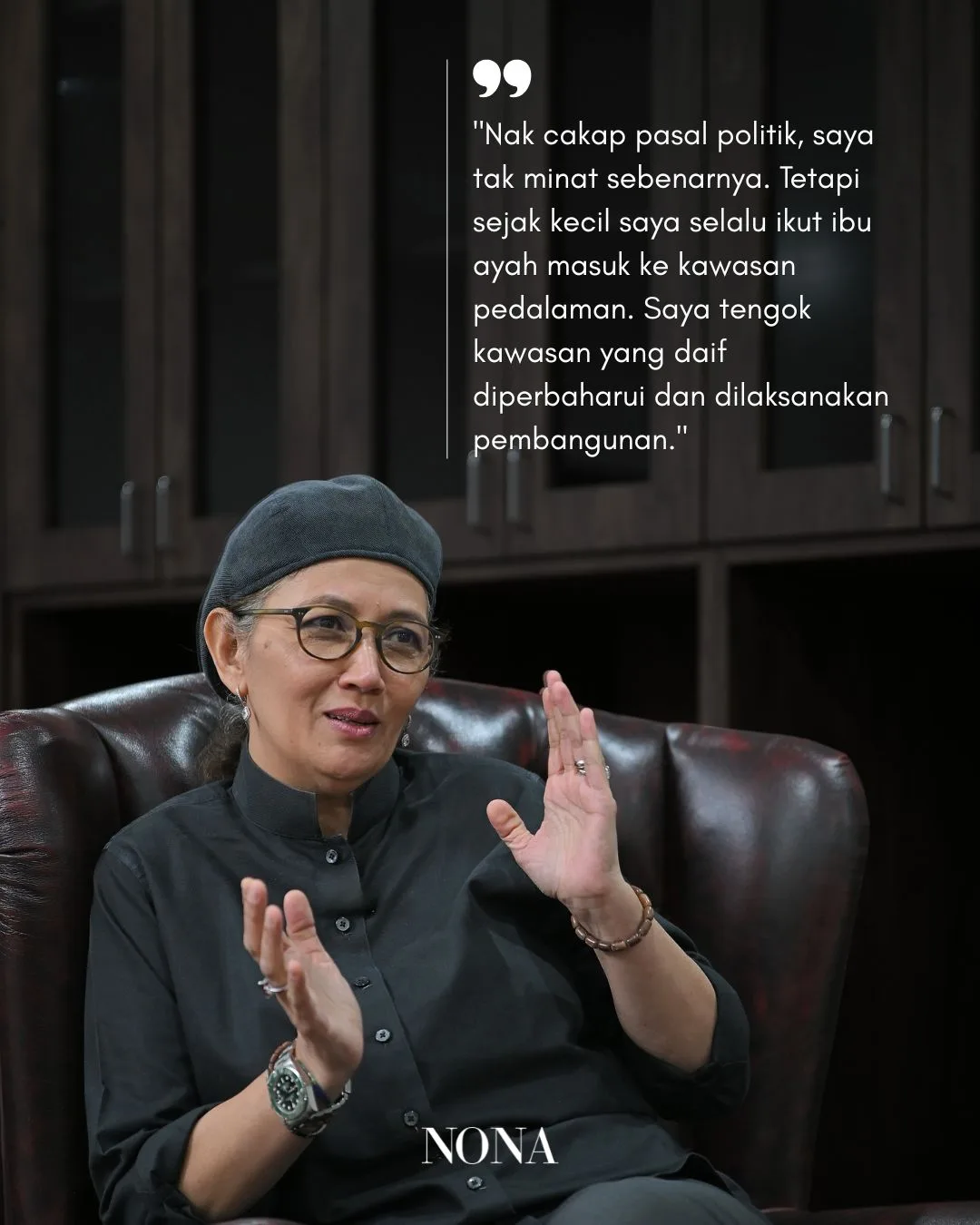Dato' Hanifah Hajar Taib, Genggam Legasi Politik & Reputasi Bapa Allahyarham Tun Abdul Taib Mahmud 10 Dato’ Hanifah Hajar Taib, Genggam Legasi Politik & Reputasi Bapa Allahyarham Tun Abdul Taib Mahmud