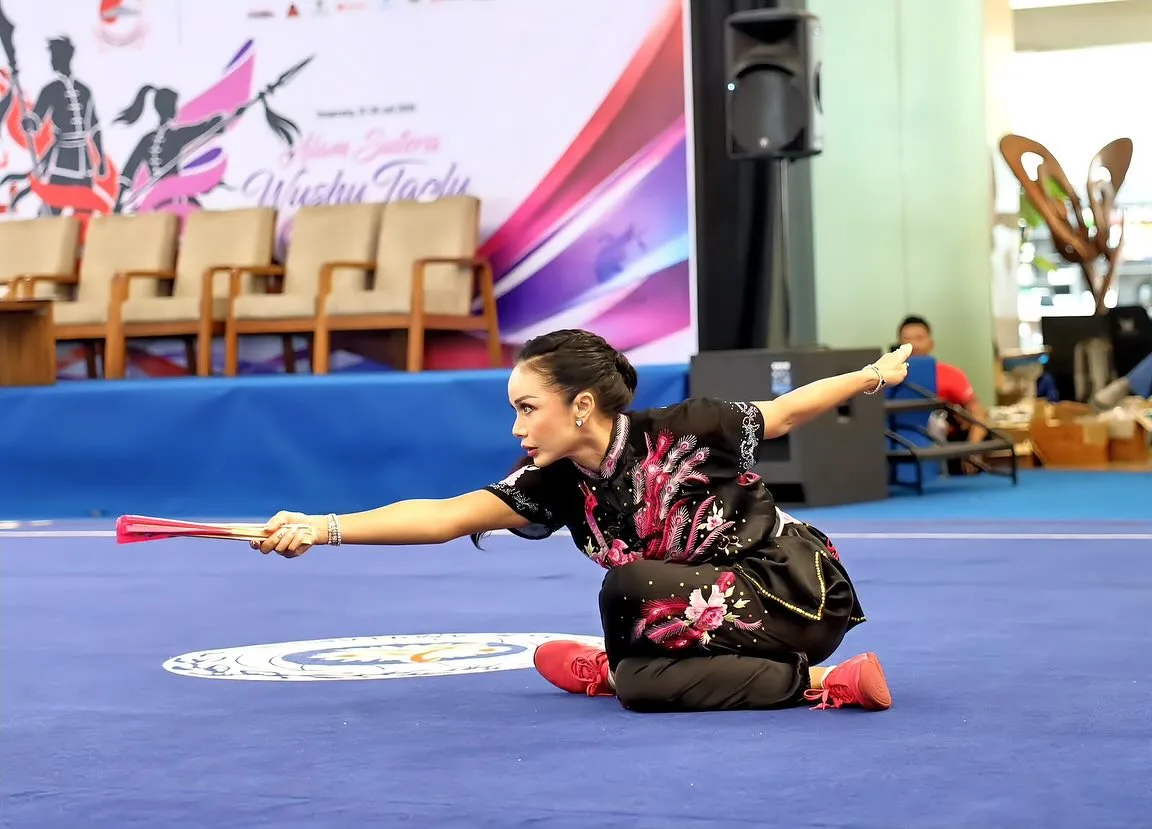 Kris Dayanti Raih Dua Pingat Emas Wushu Pada Usia 51 Tahun, Nenek Dua Cucu Kekal Jelita