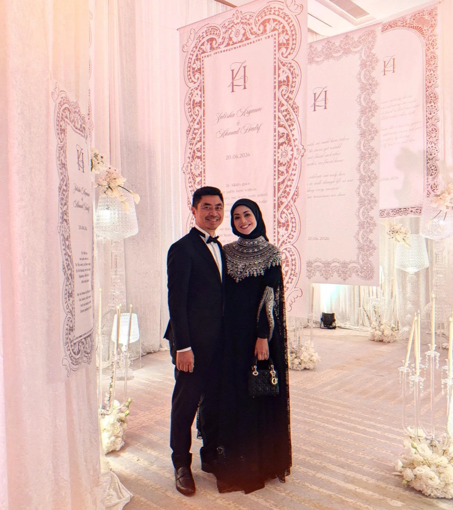 Datin Seri Dato’ Nurulhidayah Panjat Kesyukuran, Saksi Suami Dikurnia Gelaran Dato’ Seri