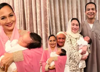 Majlis Akikah & Cukur Jambul Berlangsung Meriah, Datuk Seri Sheila Majid Bahagia Timang Cucu Sulung! Datuk Seri Sheila Majid Rai Majlis Akikah Cucu Sulung