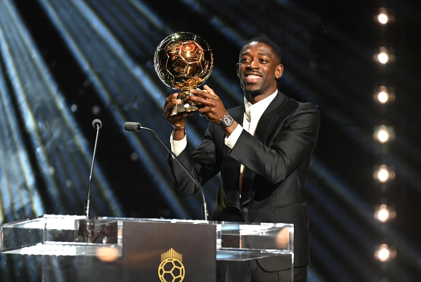 Sopan & Tutup Aurat Pun Masih Terserlah Aura! Ousmane Dembele Capai Kemuncak Karier Lepas Kahwini Rima Edbouche