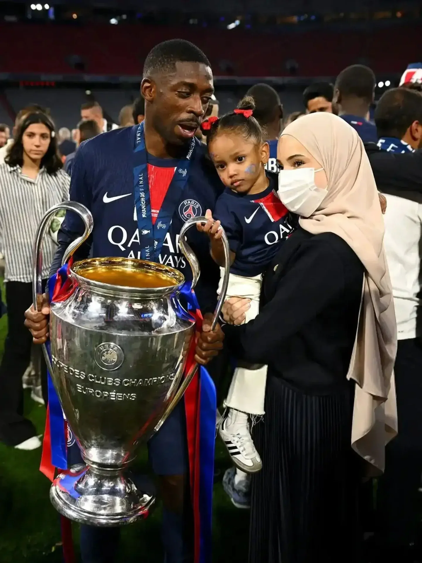 Sopan & Tutup Aurat Pun Masih Terserlah Aura! Ousmane Dembele Capai Kemuncak Karier Lepas Kahwini Rima Edbouche