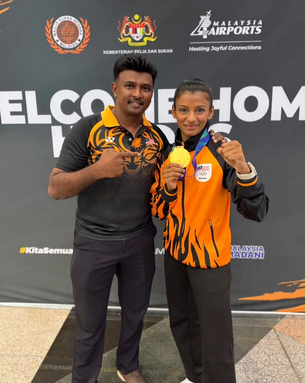 Genggam Sarjana & Bergelar Isteri, Tahun 2026 Detik Terindah Shahmalarani Chandran, Turut Raih Emas Sukan Asia!
